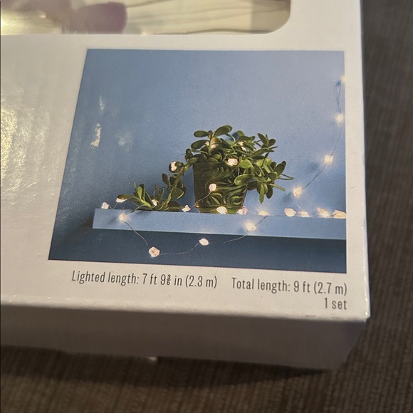 ROOM ESSENTIALS LED Amethyst Fairy Lights NEW (Battery operated, not included!) - Picture 3 of 6